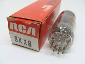 真空管 9KX6 RCA 箱入り 試験済み 3ヶ月保証 #006