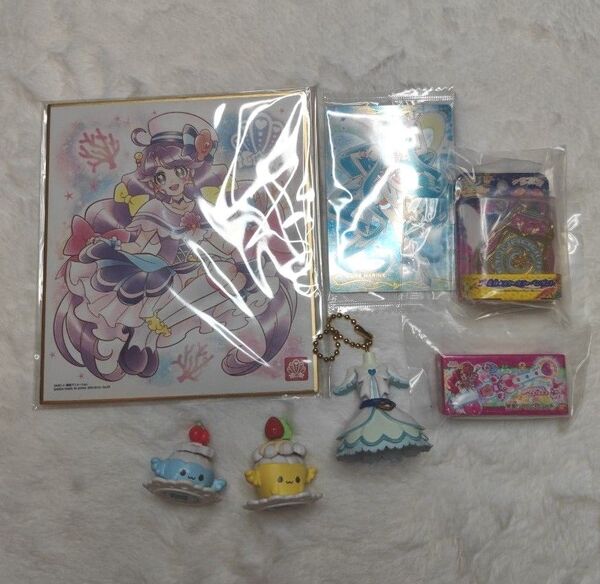 プリキュア まとめ 色紙 レジピッピ キュアコーラル マリン ダイキャストチャーム キュアホワイト