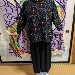 古布リメイク・久留米絣