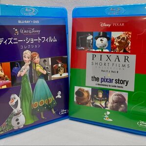 ディズニー&ピクサー 短編映画コレクション Blu-ray+DVD 2個セット