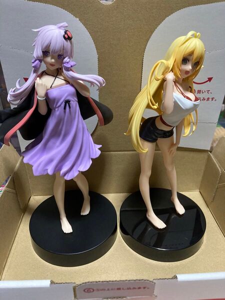 ボイスロイド フィギュア 2体セット 結月ゆかり・弦巻マキ