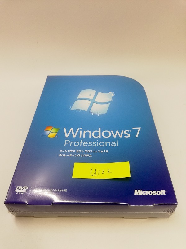 新品未開封】Microsoft Windows7 Professional 32bit SP1 日本語DSP版