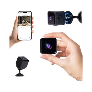 【2025新版】超小型カメラ WiFi対応 防犯監視 1080P 動体検知 ナイトビジョン