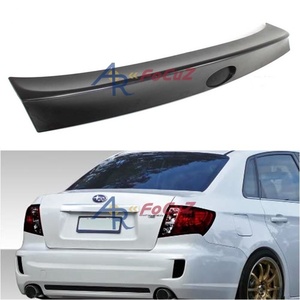 スバル インプレッサ 3代目 WRX STI GVB GVF セダン リアトランクスポイラー W 未塗装 素地 2007-2014