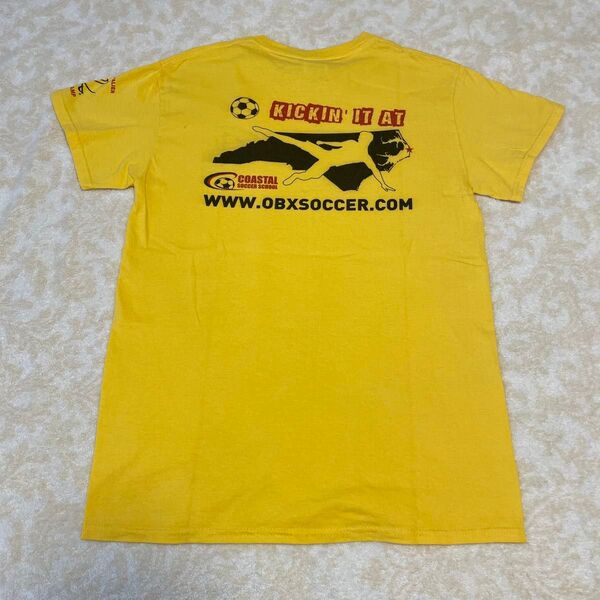 US古着 Tシャツ USA S/S-T GILDAN サッカー