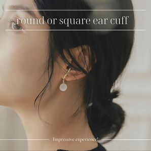 2種類販売 イヤリング イヤーカフ シルバー
