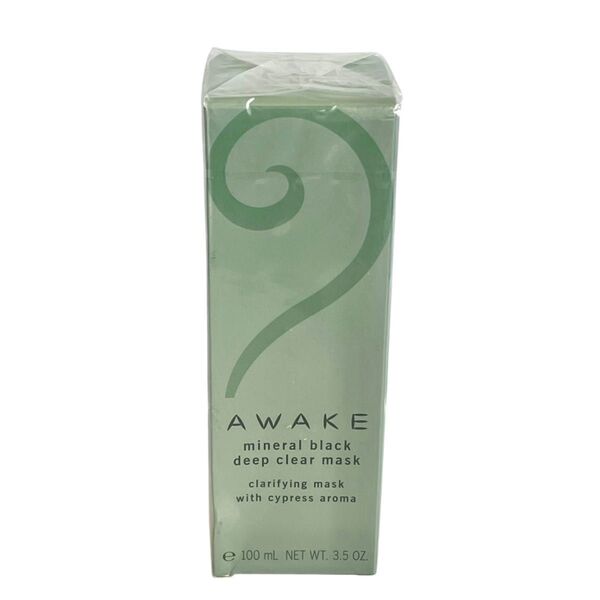 【未開封】 KOSE AWAKE コーセー アウェイク / 100g ミネラルブラック ディープクリアマスク スクラブ入り 日本製