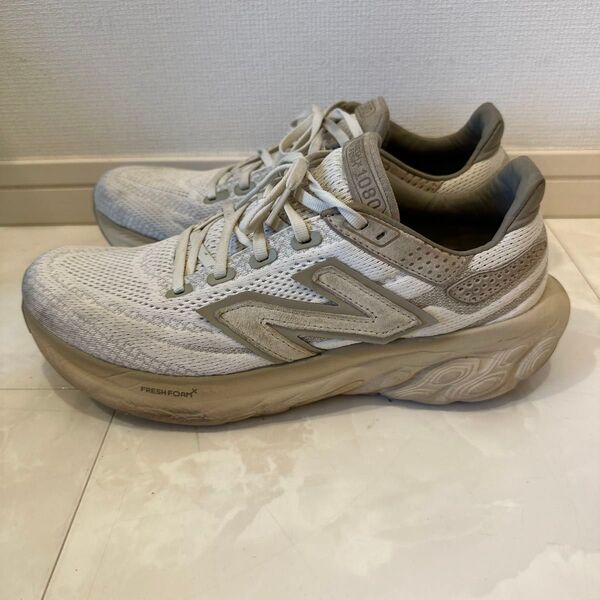 【ニューバランス】27.5cm 1080 ホワイト スニーカー New Balance