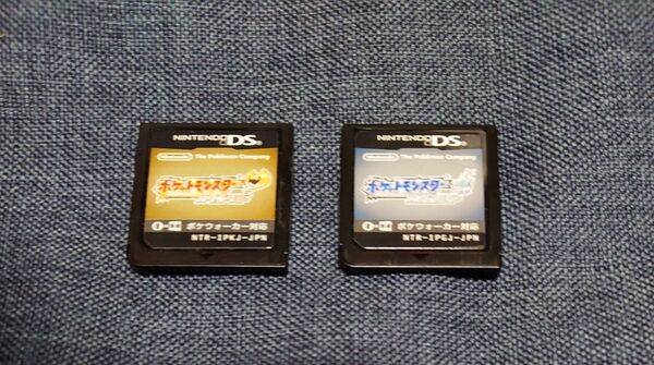 お値引き不可 DS ポケットモンスター ソウルシルバー ハートゴールド ソフトのみ