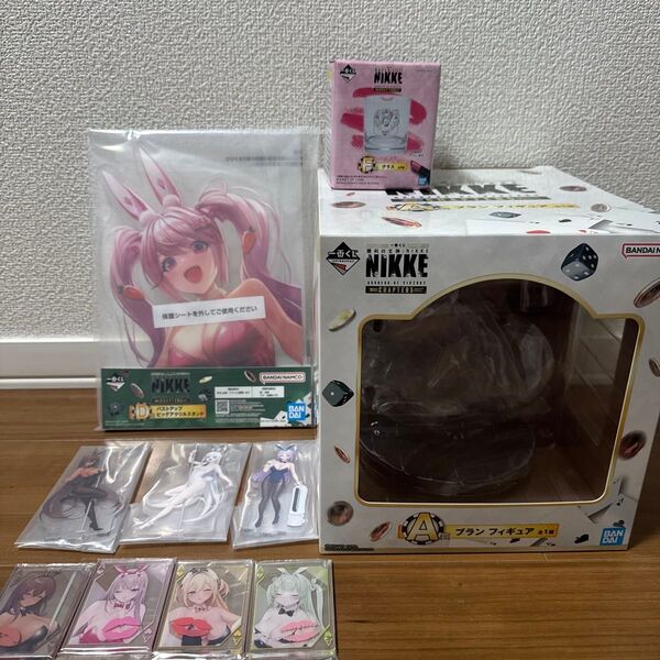 【おまけ多数】勝利の女神 NIKKE ニケ 一番くじ A賞 ブラン フィギュア D賞 アリス アクスタ F賞 アリス グラス
