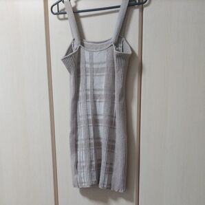 【LIP SERVICE】リボンフェザーアンサンブルニットワンピース