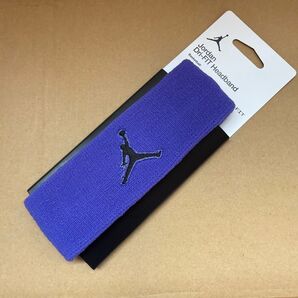 新品 JORDAN ジョーダン ジャンプマン ヘッドバンド パープル 紫 ヘアバンド