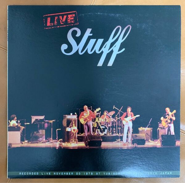 LPレコード　Stuff -LIVE-