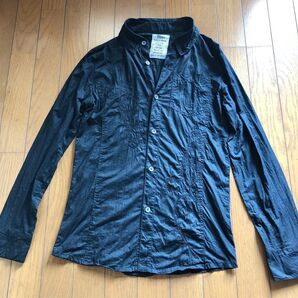 MIDAS 刺繍入りシャツ ブラック サイズ1