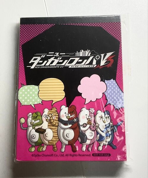 ダンガンロンパ V3 非売品 メモ帳 モノクマーズ キーボ 春川魔姫