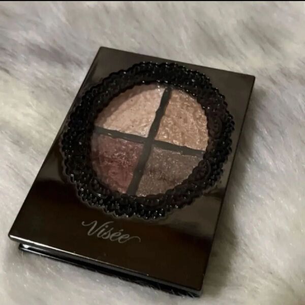 ヴィセ リシェ グラッシーリッチ アイズ PK-3 バーガンディ系 アイカラー コーセー チップ付き KOSE