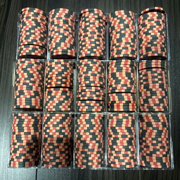 希少 ポーカーチップ 300枚 5$Chip