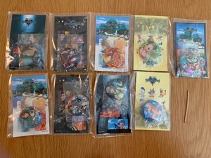 * unopened *9 kind set * Kingdom Hearts Disney can badge & seal Pluto m shoe minnie Goofy Donald ma Refi cent 