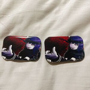 HUNDRED LINE ハンドレッドライン 最終防衛学園 スクエア缶バッジ 九十九今馬 必殺我駆力 ハンドラ