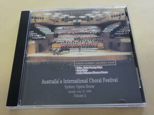 AUSTRALIA'S INTERNATIONAL CHORAL FESTIVAL 1999 VOL.2 CD KOREAN ACADEMY CHILDRENS CHOIR 合唱曲