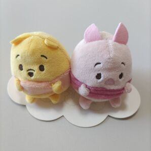 2016年発売 ディズニーストア ウフフィ ufufy プーさん&ピグレット ぬいぐるみ