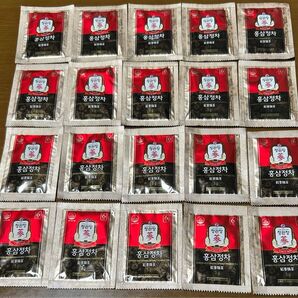 最高級高濃縮極上プレミアム高麗人参茶『正官庄6年根紅参精茶』20袋