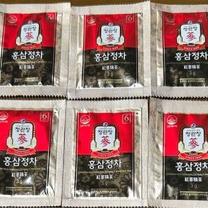 最高級高濃縮極上プレミアム高麗人参茶『正官庄6年根紅参精茶』10袋