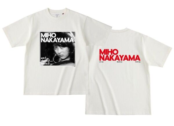 中山美穂 40th Anniversary Concert -Un- ~P.S. I LOVE YOU~ コラボTシャツ【B】XL