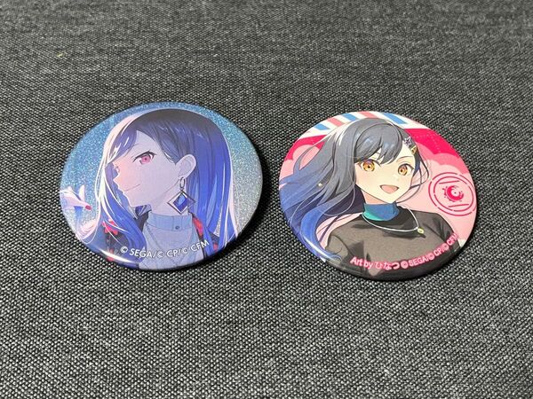 プロセカ プロジェクトセカイ グリッター缶バッジコレクションvol.42A/3rdAnniversary感謝祭缶バッジ 白石杏