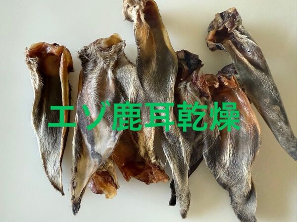 エゾ鹿耳乾燥100g 無添加犬猫おやつ