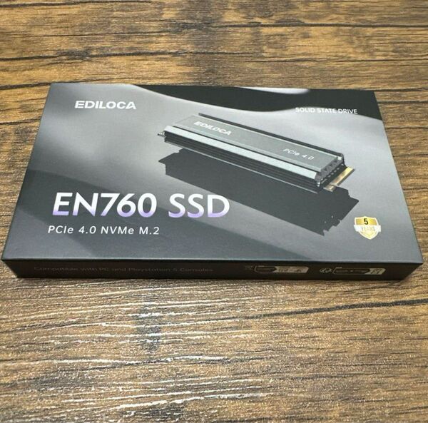 新品未開封 ヒートシンク付き EDILOCA EN760 2TB SSD PCIe 4.0 NVMe M.2