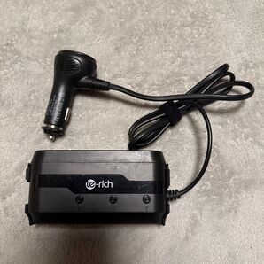 Te-Rich シガーソケット 3連USBtype-C PD QC3.0 2.1A対応 スイッチ付き
