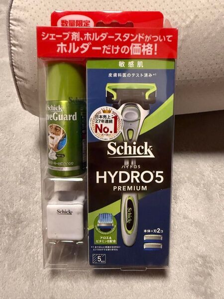 Schick HYDRO5 PREMIUM シックハイドロ5プレミアム付属品付き 新品未開封品