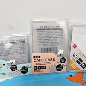 カードケース 縦型 横型 ダイソー DAISO 3袋 12枚 定期券 免許証