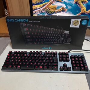 Logicool ロジクールG413 CARBON メカニカルゲーミングキーボードジャンク