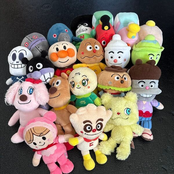 アンパンマンビーズぬいぐるみ20体