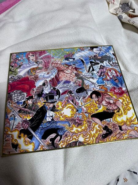 【ONEPIECE】一番くじ 大海賊百景 J賞 色紙『WT100記念 尾田栄一郎描き下ろし 大海賊百景』