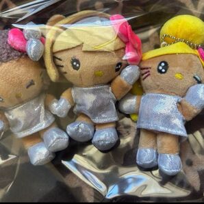 【激レア】新品未使用 矢島美容室 日焼けキティ マスコットキーホルダー3体セット