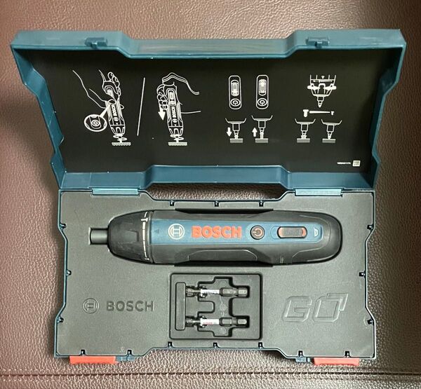 BOSCH(ボッシュ) 3.6vコードレスドライバー Bosch Go 3601JH2150 、ミニ缶バッジ1個