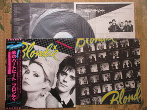 LP Blondie「 ブロンディの恋のハートビート EAT TO THE BEAT」国内盤 WWS-81255 帯・ジャケット・盤・スリーブ・解説・歌詞・対訳とも綺麗