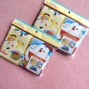 新品 ミニタオルセット ペア セット ドラえもん 4-D アート・アドベンチャー限定 のび太の絵世界物語 USJ のび太 クレア