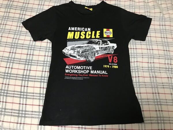 Haynes american muscle Ⅴ8 Tシャツ L 黒