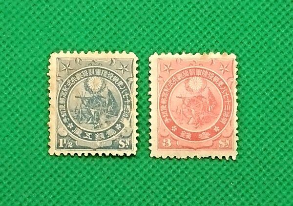 日露戦役凱旋/2種完品/明治39年/希少120年前/LH/美品/小シミ有/シワ無/糊艶良好/カタログ価格39,000円/№4271