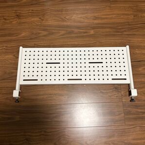 デスクトップパネル 不二貿易 幅80.5×奥行6.5×高さ36.5cm ホワイト