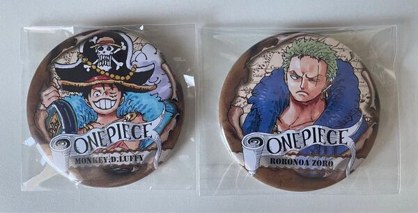 ワンピース ONE PIECE コレクション缶バッジ ルフィ ゾロ 5弾 20th