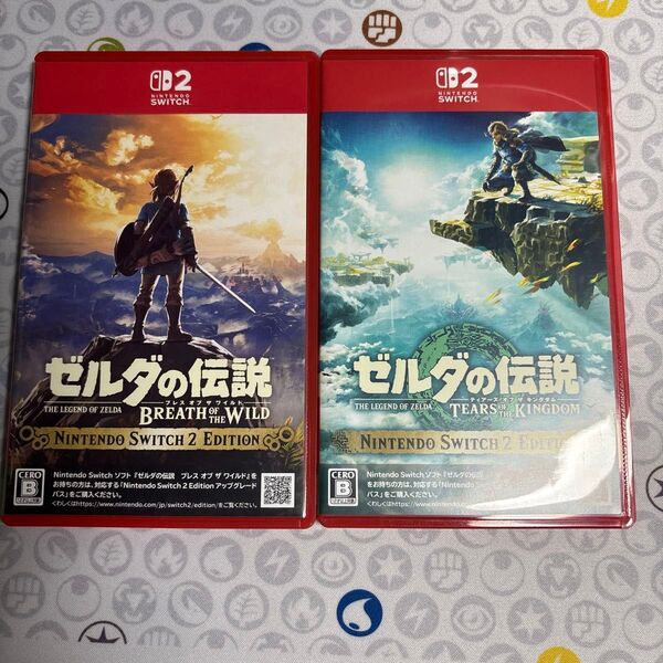 【Switch2】ゼルダの伝説 ブレスオブザワイルド ティアーズオブザキングダム 2本セット