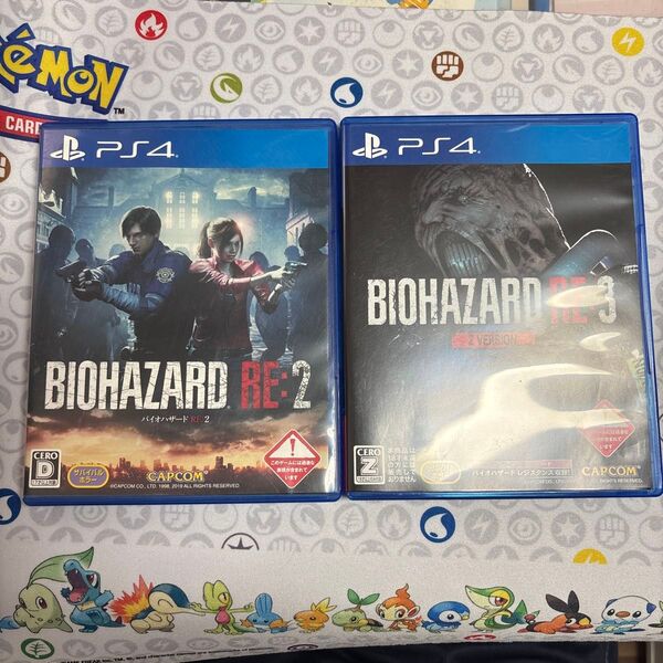 【PS4】バイオハザード RE2 RE3セット