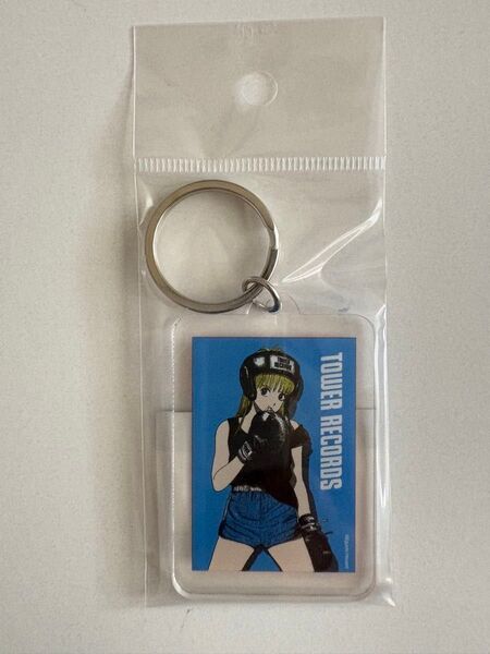 江口寿史 x タワーレコード 80’s コラボ アクリル キーホルダー ポストカード 赤バージョン セット ひばりくん アクキー