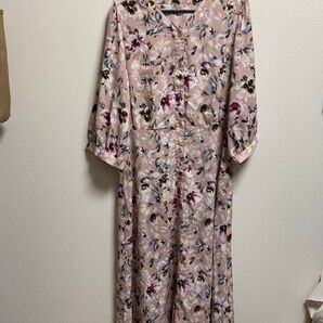 しまむら はなゆん 花柄ワンピース ワンピース 花柄