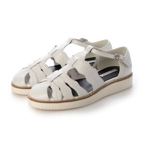 MODE ET JACOMO モードエジャコモ グルカサンダル 厚底 ホワイト 24.5cm